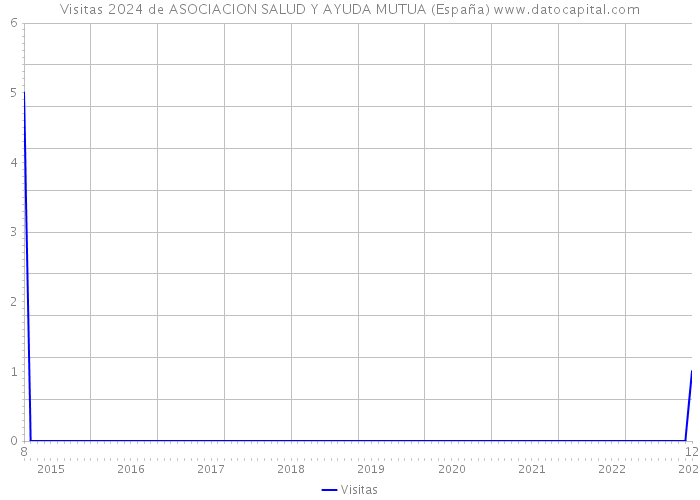 Visitas 2024 de ASOCIACION SALUD Y AYUDA MUTUA (España) 