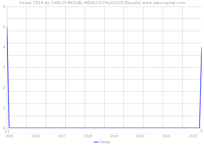Visitas 2024 de CARLOS MIGUEL HIDALGO PALACIOS (España) 
