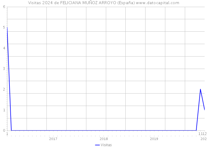 Visitas 2024 de FELICIANA MUÑOZ ARROYO (España) 