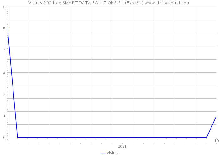 Visitas 2024 de SMART DATA SOLUTIONS S.L (España) 