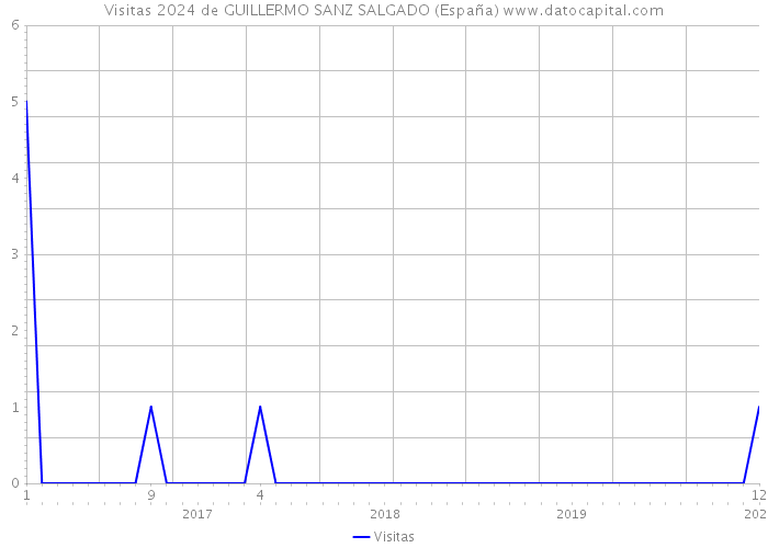 Visitas 2024 de GUILLERMO SANZ SALGADO (España) 