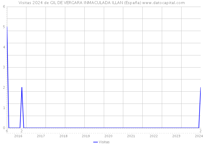 Visitas 2024 de GIL DE VERGARA INMACULADA ILLAN (España) 
