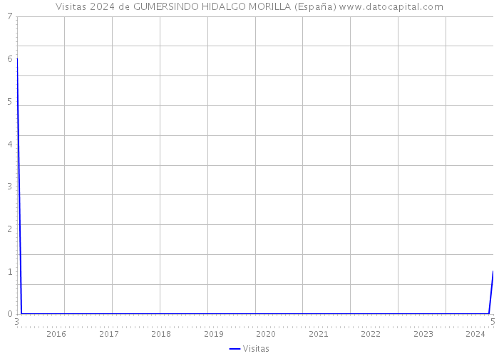 Visitas 2024 de GUMERSINDO HIDALGO MORILLA (España) 