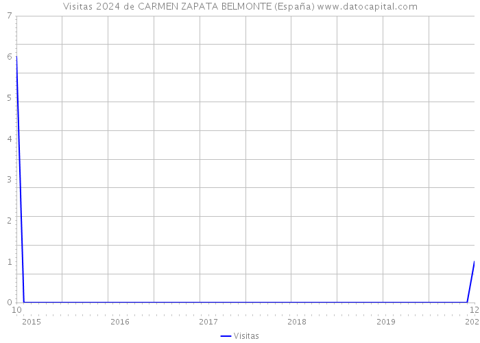 Visitas 2024 de CARMEN ZAPATA BELMONTE (España) 