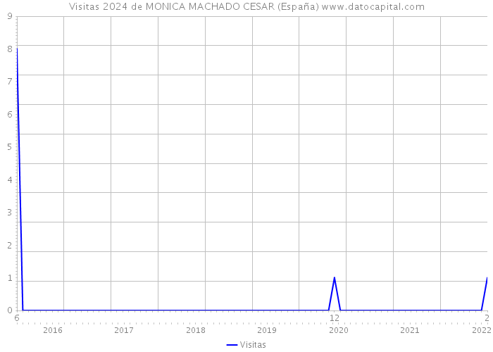 Visitas 2024 de MONICA MACHADO CESAR (España) 